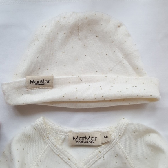 MarMar CopenhagenGold Dust Rubetta Baby Romper - Picture 2 of 6